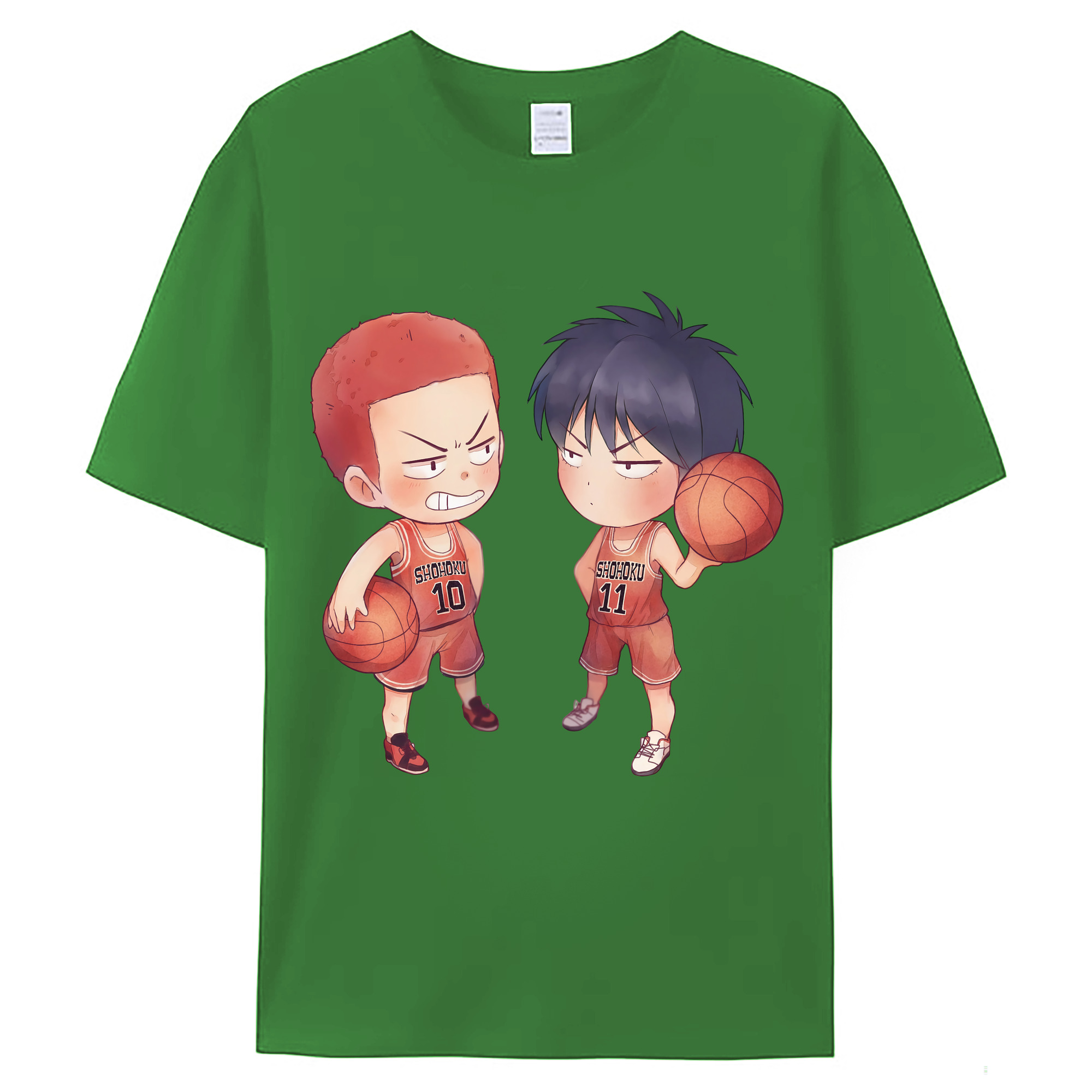 （画像用） SLAM DUNK／スラムダンク レディースカジュアルプリントTシャツ（綿100％）